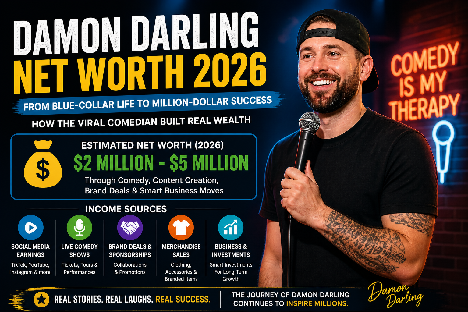 Damon Darling Net Worth
