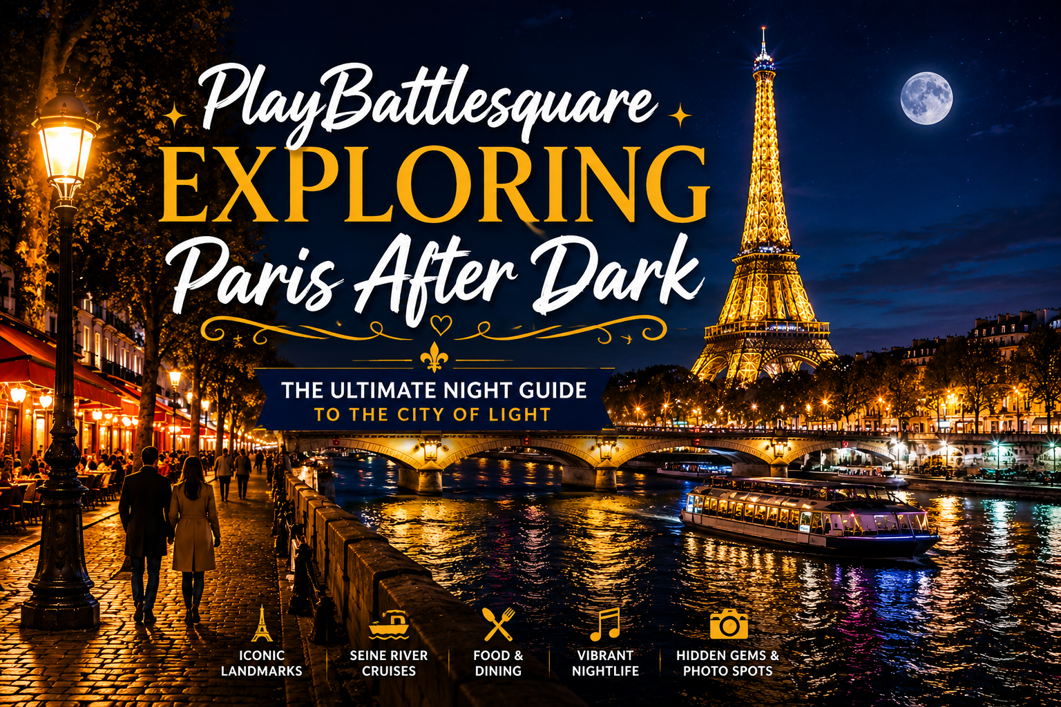 PlayBattlesquare Exploring Paris After Dark