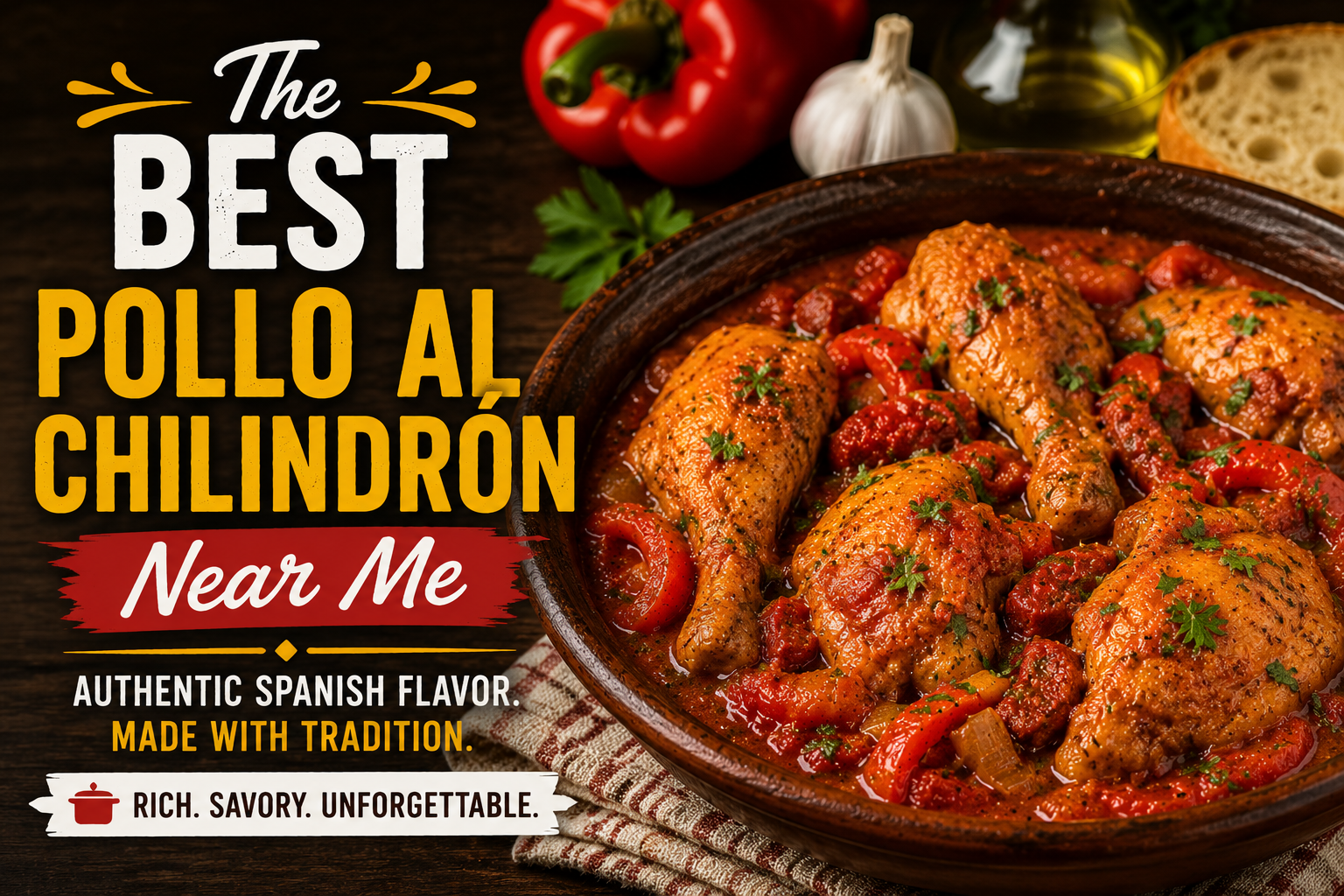 Best Pollo al Chilindron Near Me